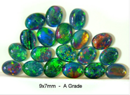 Solid opals sliced thinner for use in Triplets Solid opals sliced thinner for use in Triplets