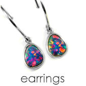 Browse our opal earrings selection